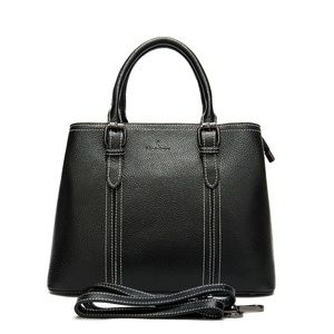 Noblag Top Layer Leather Tote Handbag